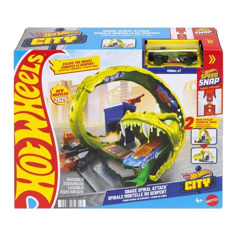 HOT WHEELS City Pista De Juguete Ataque De Serpiente Hot Wheels Falabella