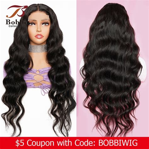 Perruque Lace Closure Wig Remy Body Wave Naturelle Cheveux Humains 12