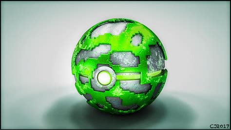 pokeball Green by Cjvan2017 on DeviantArt