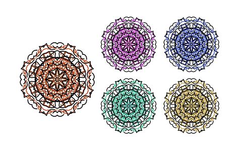 Mandala Indian Drawing Art Graphic by cagagestudio · Creative Fabrica