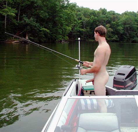 Nude Men Fishing Naked Cumception