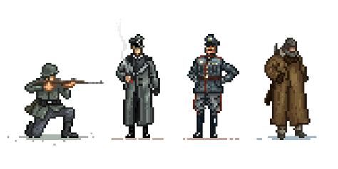 World War Ii Figures By Ultimogames On Newgrounds