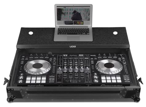 Udg Flight Case Pioneer Ddj Rz Sz Sz Black Mk Plus Laptop Shelf