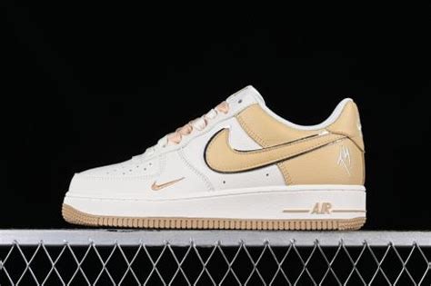 Fat Joe X Nike Air Force Low Off White Gold Lo Air Force