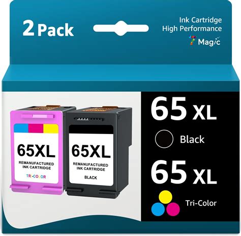 7magic 65xl Ink Cartridge Black And Color Replacement For