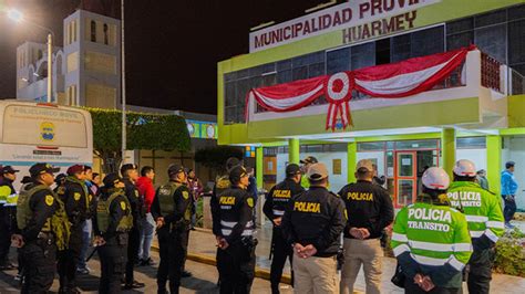 Municipalidad Realiza Mega Operativo Primero La Seguridad En Huarmey