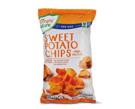 Sweet Potato Chips - Simply Nature | ALDI US