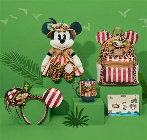 First Look Disneys Jungle Cruise Minnie Mouse The Main Attraction Collection Will Sail Online