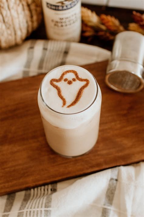 Ghost Coffee Stencil Hot Chocolate Stencil Fall Coffee Etsy