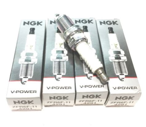 NGK V Power Spark Plug ZFR6F 11 4291 Lot Of 4 NOS EBay