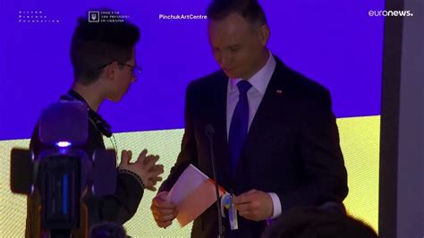 President Of Poland Andrzej Duda Promises To One News Page VIDEO