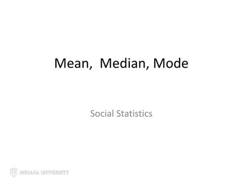 Ppt Mean Median Mode Powerpoint Presentation Free Download Id 9320435