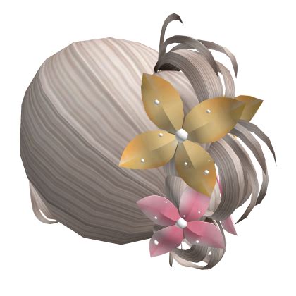Sunlit Claw Clipped Updo Ash Blonde Roblox