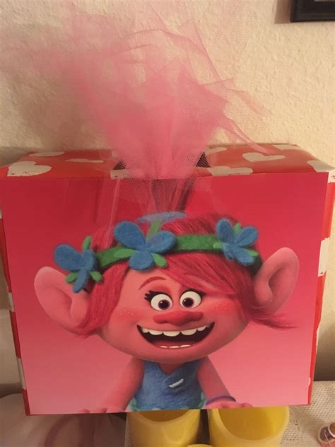 Poppy Valentine Box Trolls Valentine Box Poppy Trolls Valentinebox