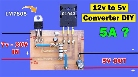 Make V To V Converter Circuit A V To V Power Supply Circuit