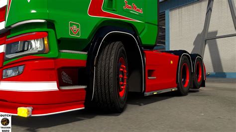 Dutch Trucker Mario Ets 2 Scania Next Gen V8 Jan Mues Ngs R650 Open Pipe Youtube