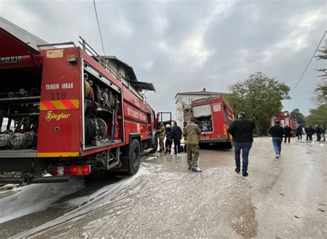 Bursa Da S Nger Imalat Ve Depolama Tesisinde Yang N Bursa Haberleri