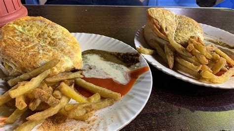 Shami Bun Kebab Egg Loaded Best Anday Wala Burger Street Food