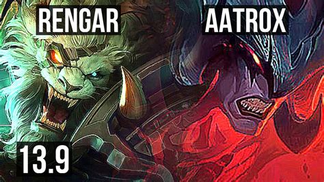 RENGAR Vs AATROX TOP 7 Solo Kills 67 Winrate 15 2 7 Dominating