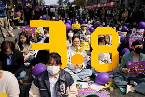 International Womens Day Protesters Demand Gender Equality Womens