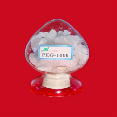 Polyethylene Glycol 1000 Pharmaceutical Grade China Polyethylene