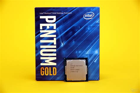 Intel Pentium Gold G Im Test Schneller Als Der Pentium G Aber