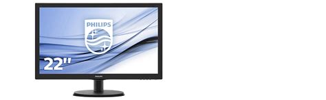 Philips 223V5LSB2/10 - Monitor LED de 21.5", Color Negro : Amazon.es ...