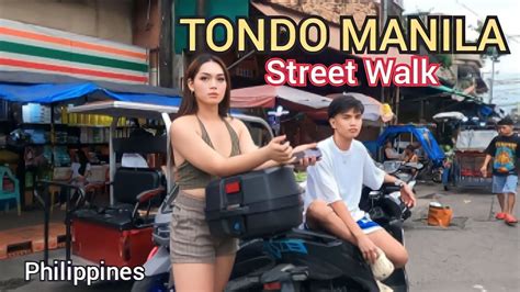 Walking Zaragoza Street In Tondo Manila Philippines 4k Walking Tour Youtube