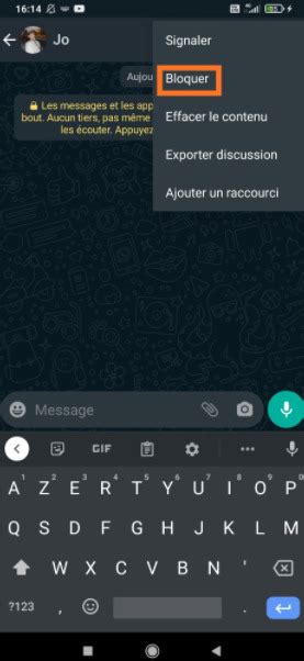 Comment bloquer et débloquer quelqu un sur WhatsApp