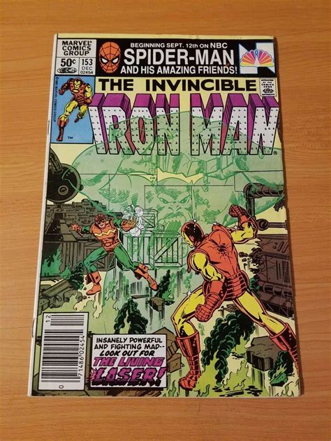 The Invincible Iron Man 153 VERY FINE NEAR MINT NM 1981 Marvel