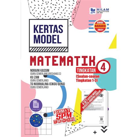 Official Nilam Kertas Model Matematik Tingkatan Shopee