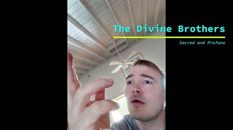 The Divine Brothers Sacred And Profane Youtube