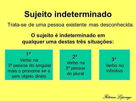 Assinale As Opções Frases Que Apresentam Sujeito Indeterminado