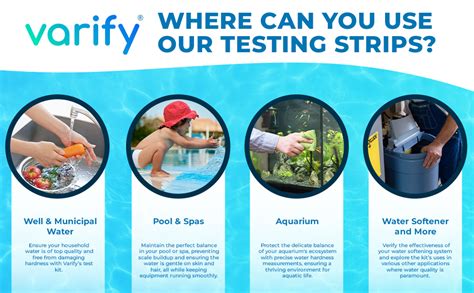 Amazon Varify Water Hardness Test Kit Water Testing Kit For Home