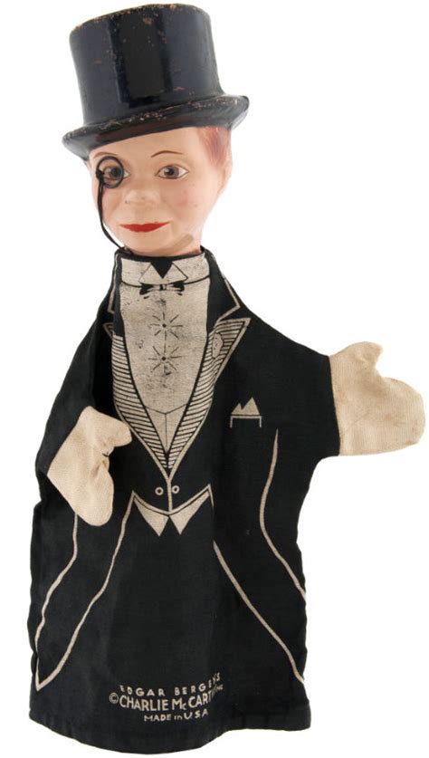 Hakes Edgar Bergens Charlie Mccarthy Hand Puppet