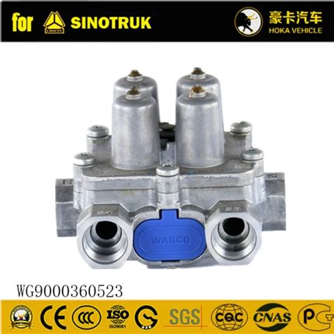 Original Sinotruk Howo Truck Spare Parts Four Circuit Protection Valve