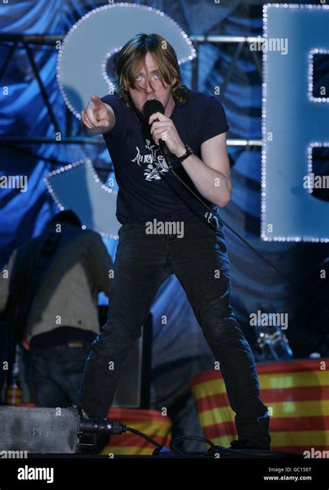 Ricky Wilson Of The Kaiser Chiefs Performing On The Main Stage During