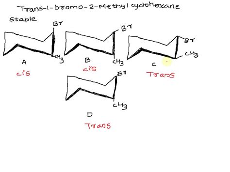 SOLVED Which Of The Following Is The Most Stable Chair Conformation Of