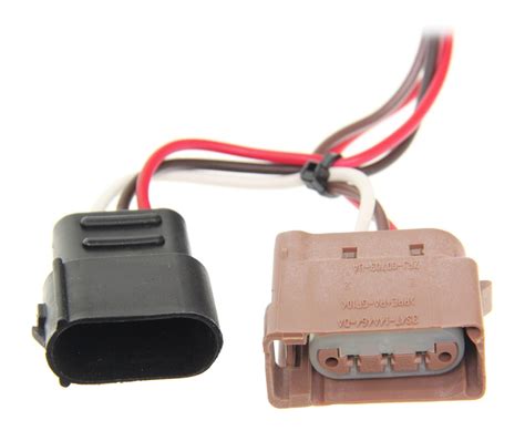 Curt T Connector Vehicle Wiring Harness With Pole Flat Trailer