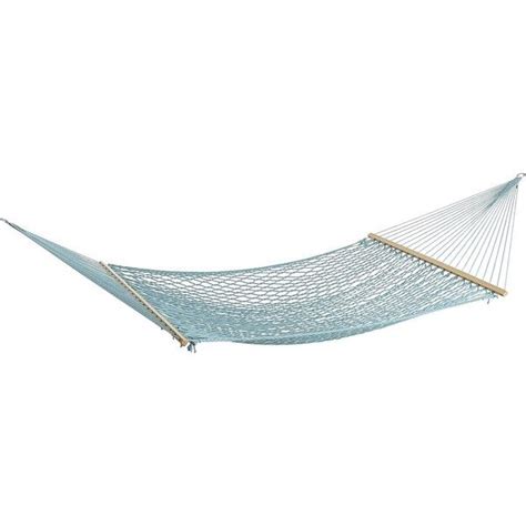 Pier 1 Imports Blue Rope Hammock For Outdoor Relaxation
