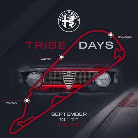 Tribe Days Alfa Romeo Celebra O Anivers Rio Do Circuito De Monza