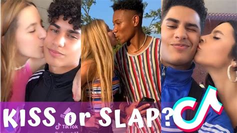 Kiss Or Slap Tiktok Challenge Youtube