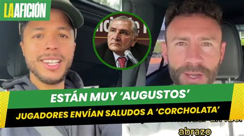 Futbolistas Envían Mensaje De Apoyo A Adán Augusto López Grupo Milenio