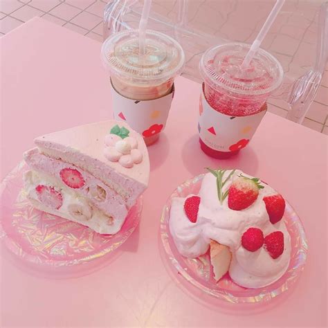 Pin On Aesthetics And Photography Pink Foods Japanese Candy Cute Desserts