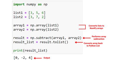 Subtract Two Lists In Python An Easy Detailed Guide Master Data