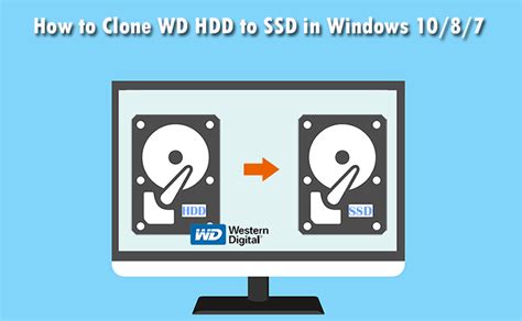 Steps To Clone Western Digital HDD To SSD In Windows 10 8 7