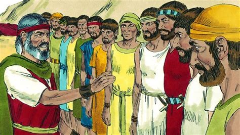 Moses Sends 12 Spies To Canaan Numbers 13 141 38 Bible Story