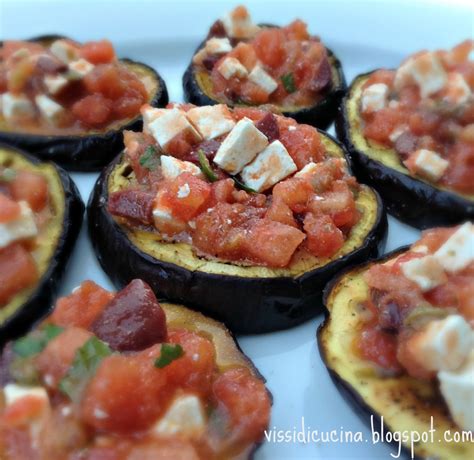 Vissi D Arte E Di Cucina Bruschette Di Melanzane