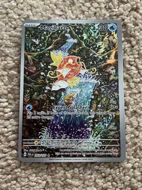 Pokémon TCG Magikarp Scarlet Violet Paldea Evolved 203 193 Holo