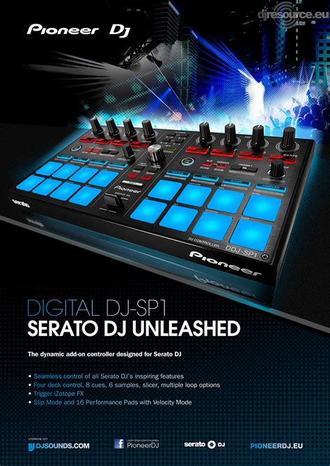 Pioneer DJ DDJ SP1 Controller MIDI Gearbase DJResource